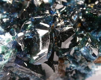 LAZULITE - AAA grade cabinet specimen of Lazulite from Canada.