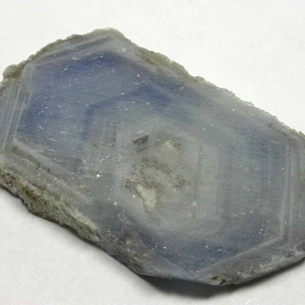 Rare SAPPHIRE SLICE - Fine polished Sapphire slice from Brazil.