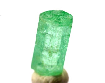 EMERALD CRYSTAL - Fine single Emerald crystal from Afghanistan.