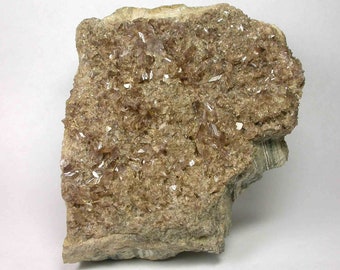 AXINITE - Lustrous Axinite crystals from renowned French locality.
