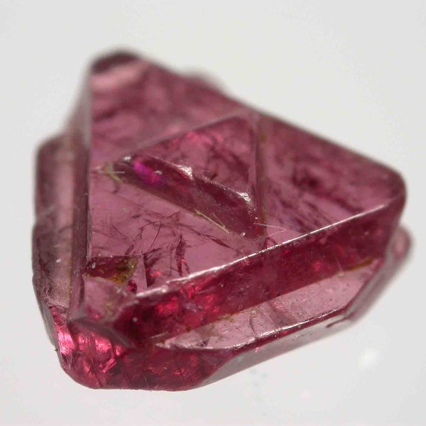 SPINEL - Rare gem spinel twinned "Star" crystal from Burma.