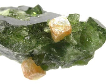 SVANBERGITE, UVITE - Rare Svanbergite crystals on Uvite Tourmaline from Brazil.