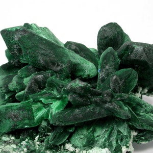 MALACHITE - Rare Malachite Pseudomorph after Azurite from Mexico.