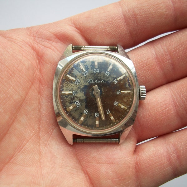 RAKETA 24h Soviet watch polar Antarctic submariner vintage watch 2609 НА