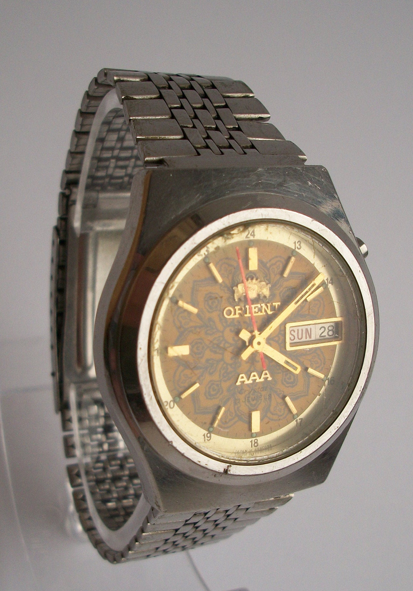 reloj orient crystal 21 jewels
