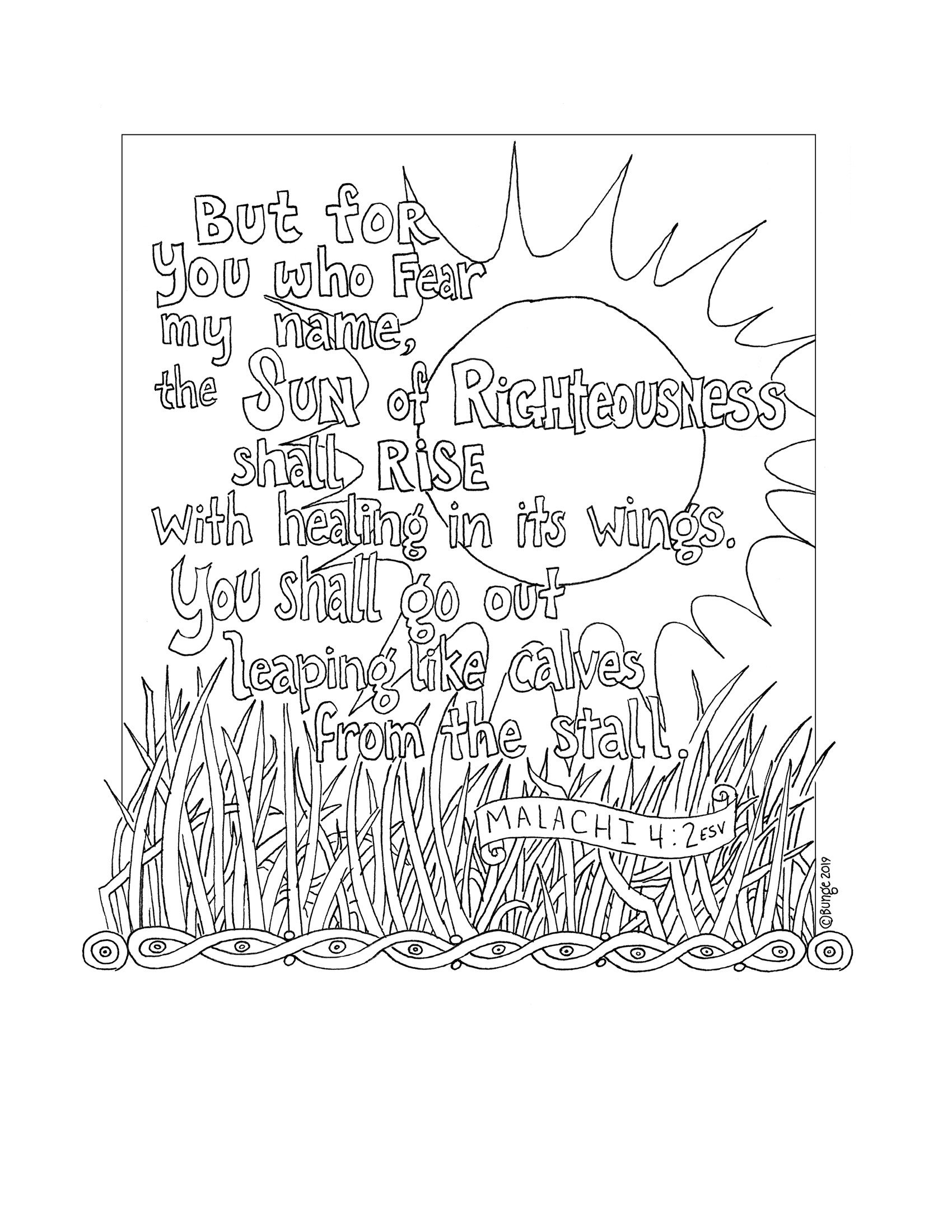 Malachi 4:2 Doodlio - Etsy