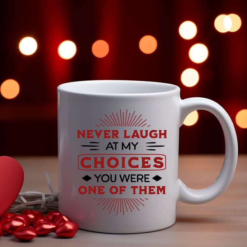 Never Laugh at Your Wife's Choices You're One of Them Sign Vintage Retro Rustic Patio Home Décor Gift Metal Print Present