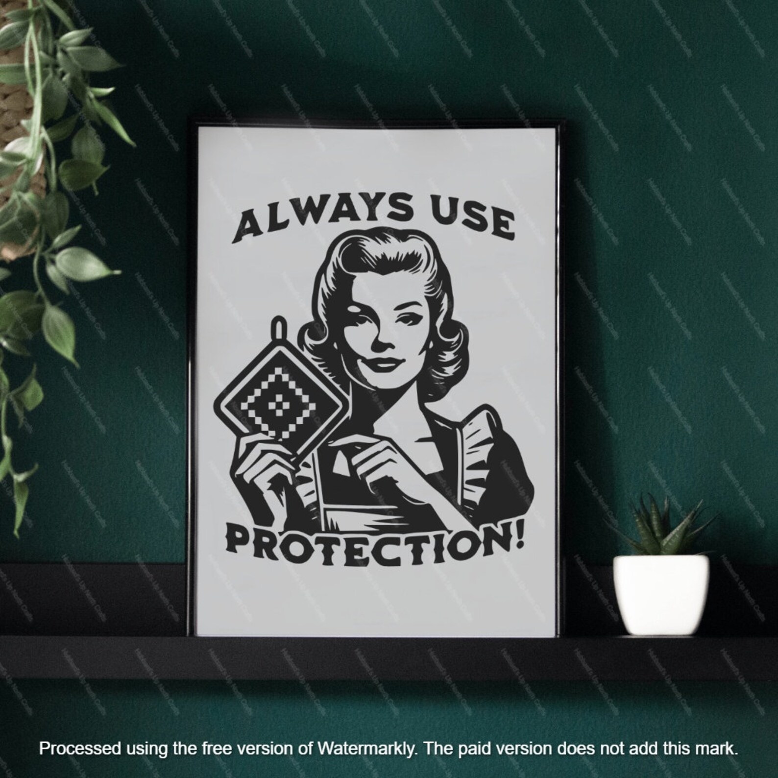 Vintage Lady Funny SVG 