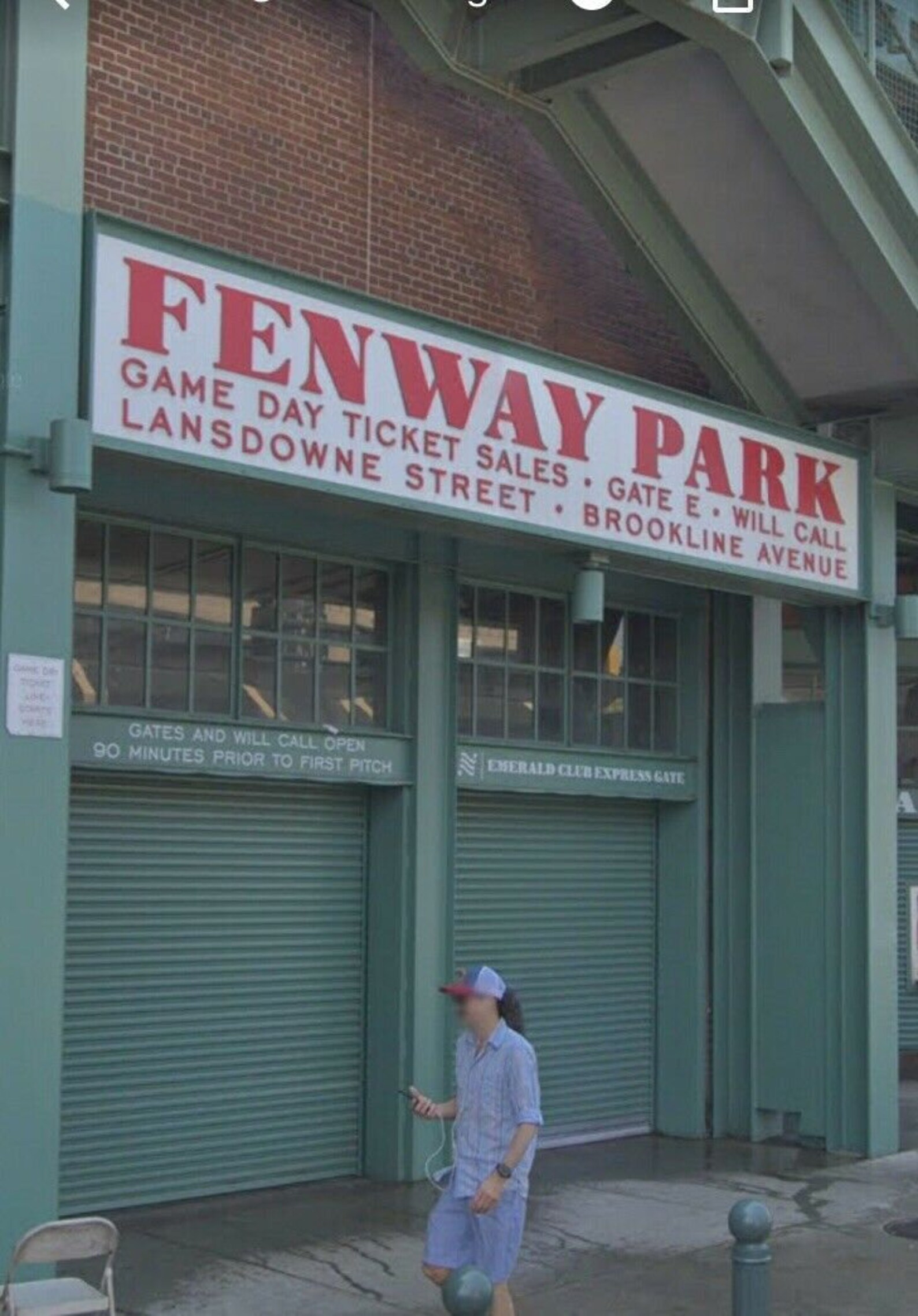 Fenway Park Gate B Map - r0luaa0