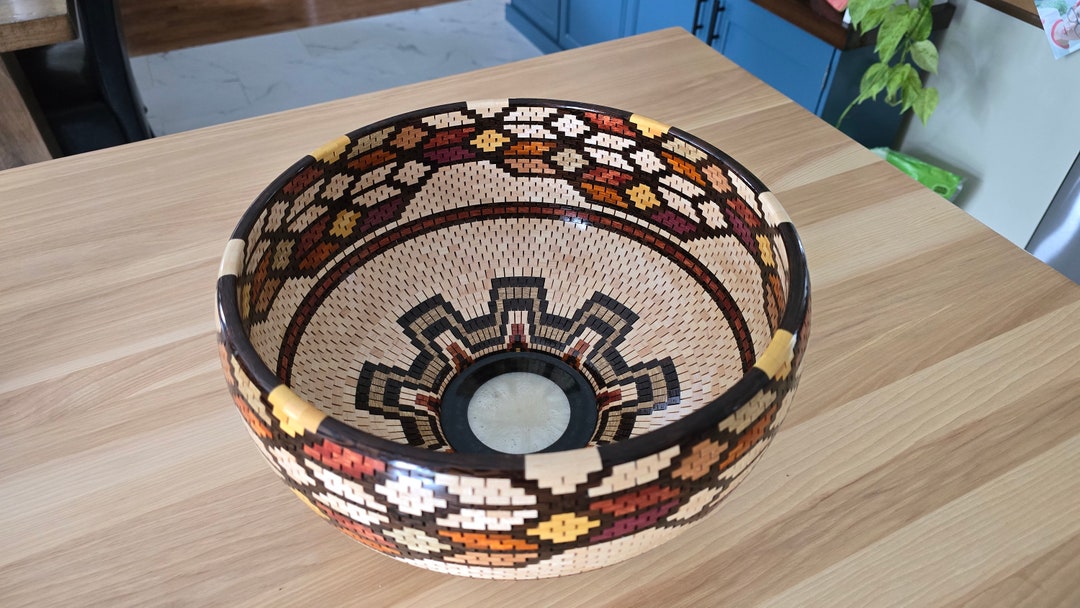 Flag Inspired Open Segmented Bowl - Etsy