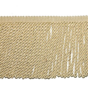 Conso Ivory, Natural 6&quot; bullion fringe trim BNY01- 5-3/4 yards