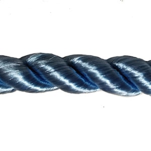 Conso 3/8&quot; Blue Rayon Rope twist cord- Sewing Cord