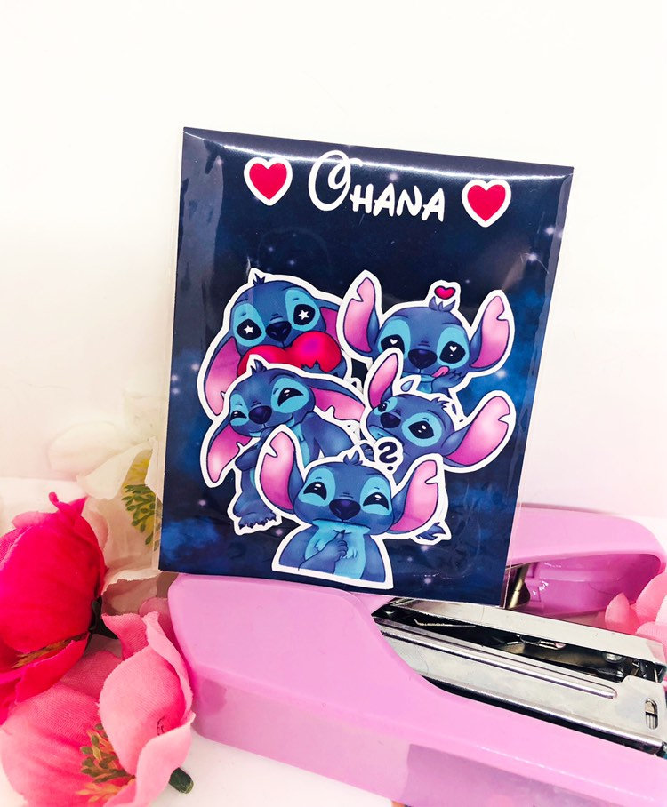 Sticker Set Ohana Stitch Disney Journal Planner Etsy