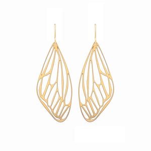 Monarch Butterfly Wing Earrings