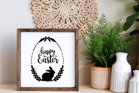 Happy Easter Woid Sign