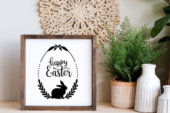 Happy Easter Woid Sign