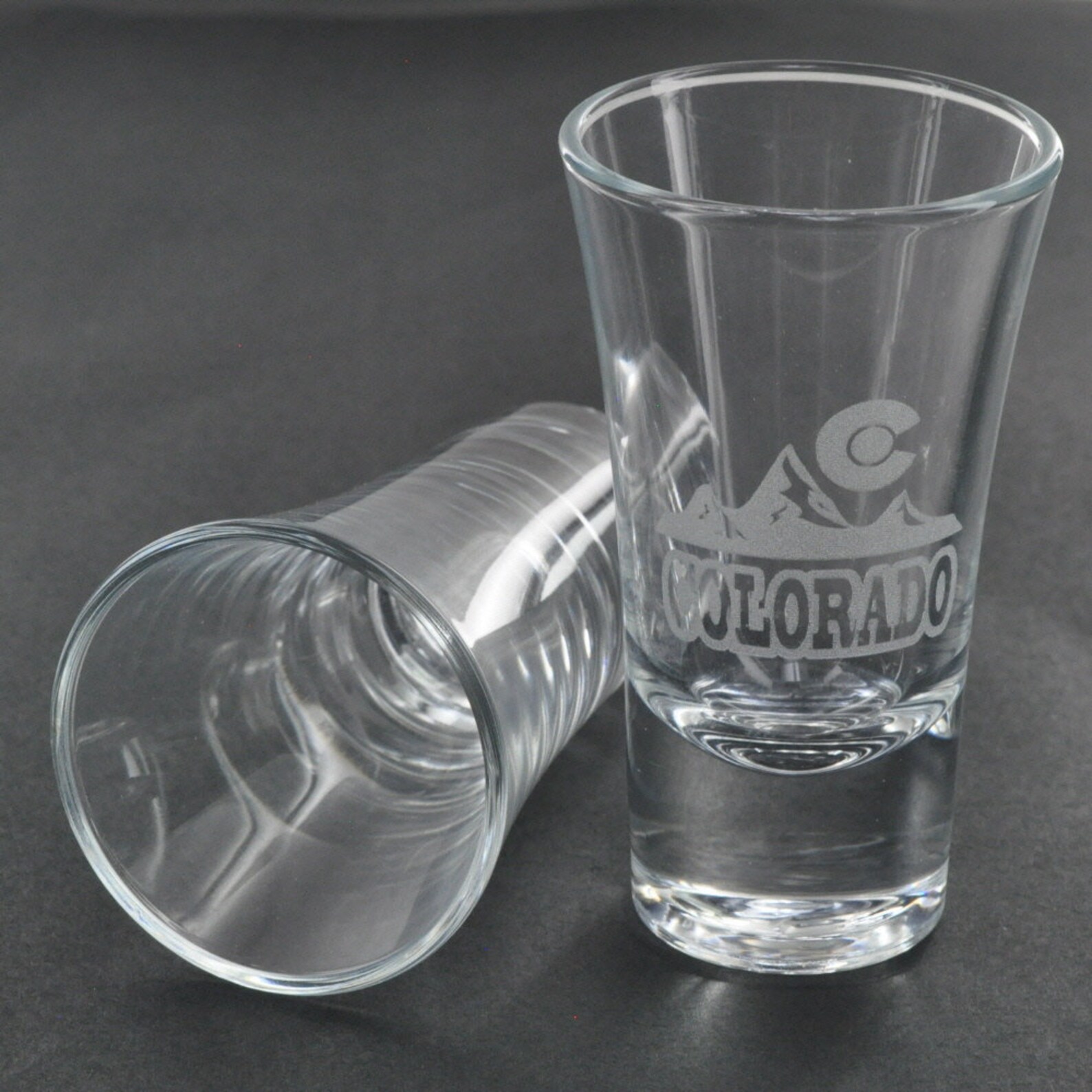 2 oz Shot Glass Engraved Etsy