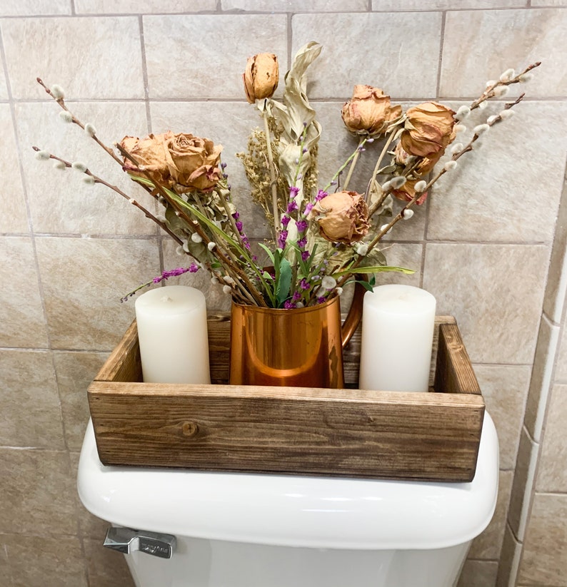 Bathroom Storage Wood Box for Toilet Paper Storage TP Etsy