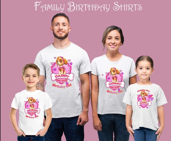 playera personalizada de paw patrol