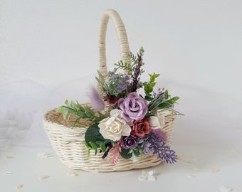 flower girl wicker baskets australia