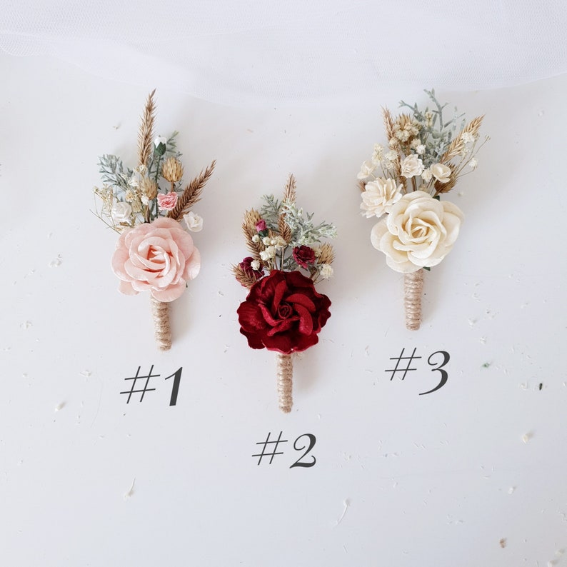 Burgundy wedding Burgundy flower hair comb Bridal flower hair comb Flower Hair comb Wedding flower hair clip