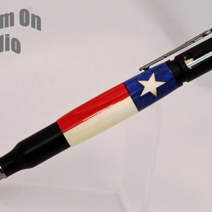 Texas Flag Inlay on Bolt Action