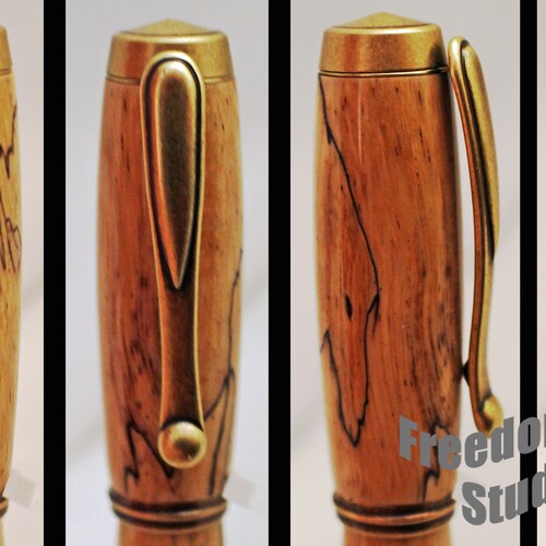 Spalted Tamarind Jr. George - Hand Crafted Pen shops