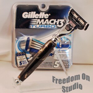 Razor Acrylic - Mach 3 - Green