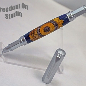 Police Badge Vertex Rollerball Pen