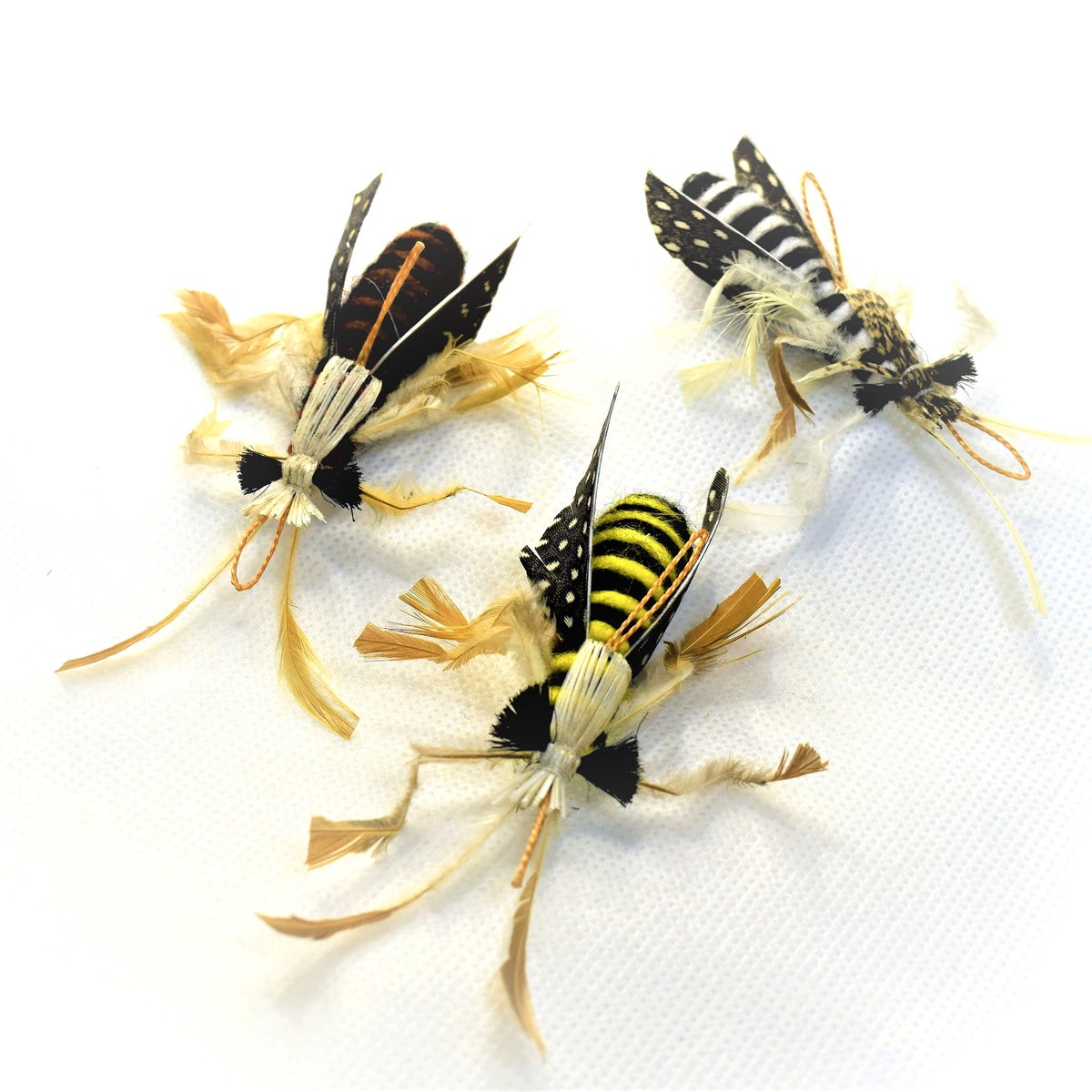 Grasshopper 3pk cat toy Etsy
