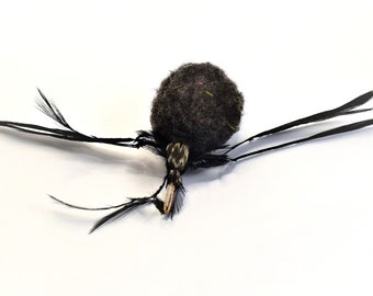 Wool Spider Cat Toy- by Litterboy Pets