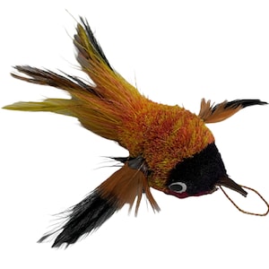 Orange Flyer - Bird Cat Toy
