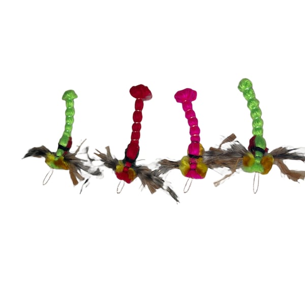 MINI - Dragonfly Cat Toy 4 Pk -by Litterboy Pets