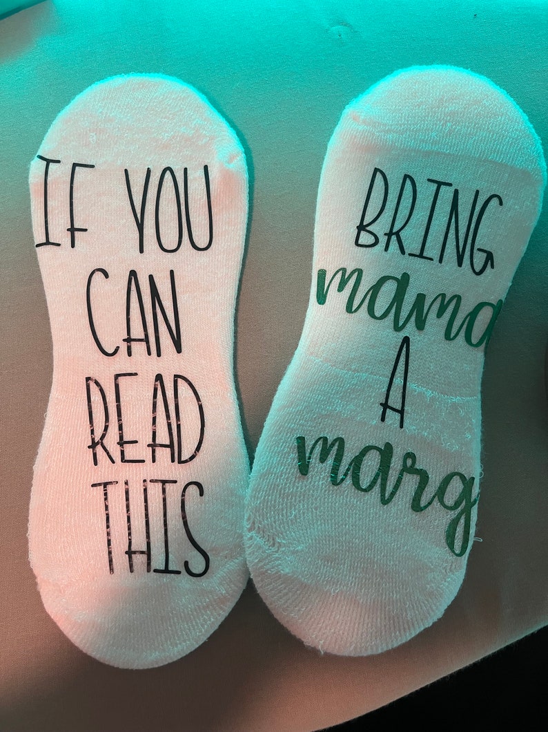 Bring Margs If You Can Read This… Ankle No Show Socks - Etsy