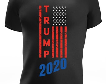 Trump 2020 Distressed Flag SVG, Political Design (Digital Download)