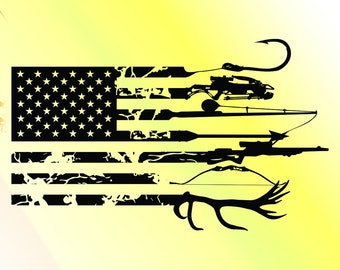 Fishing Hunting Svg Etsy