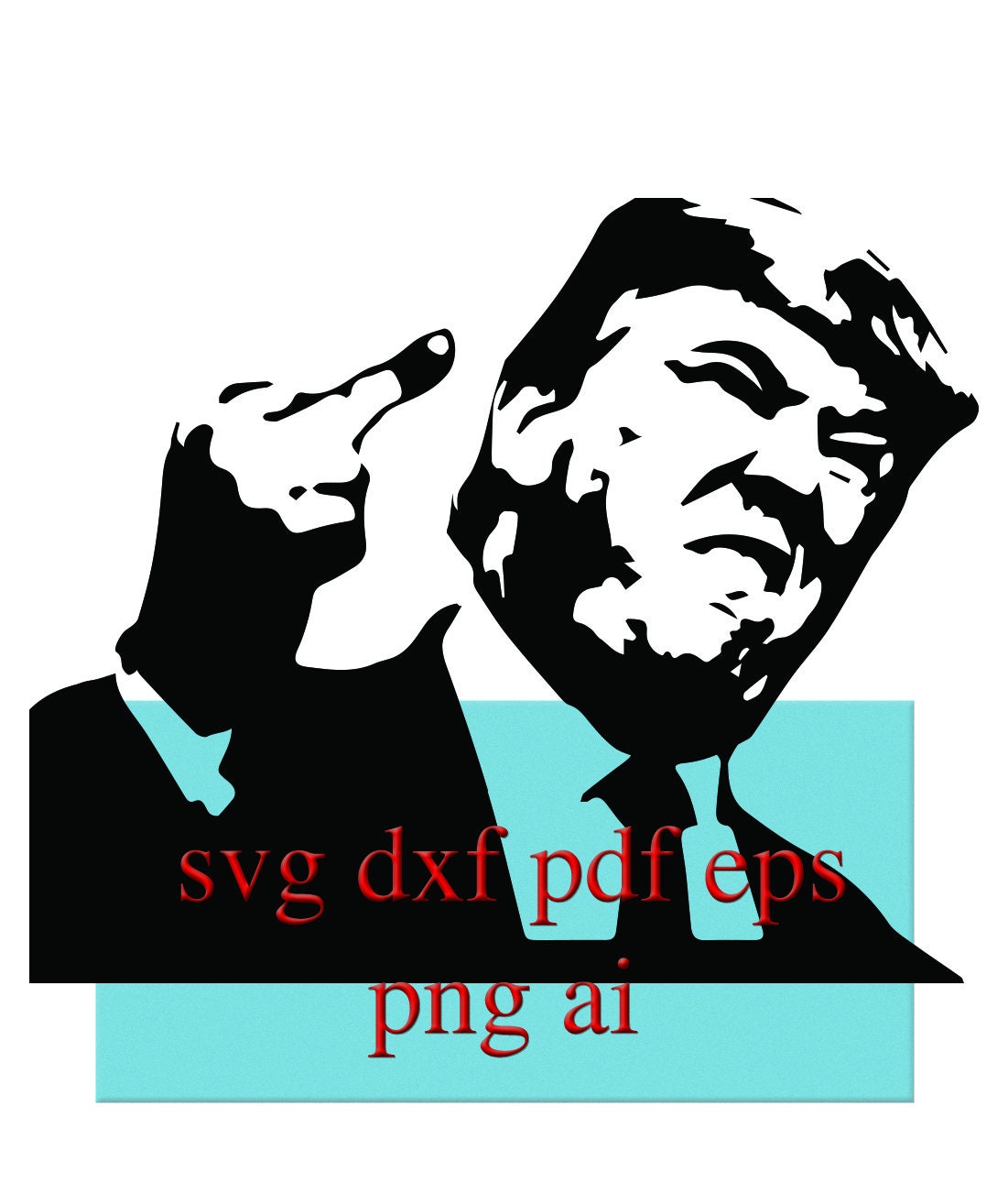 Download Donald Trump middle finger svg dxf pdf eps png cricut | Etsy