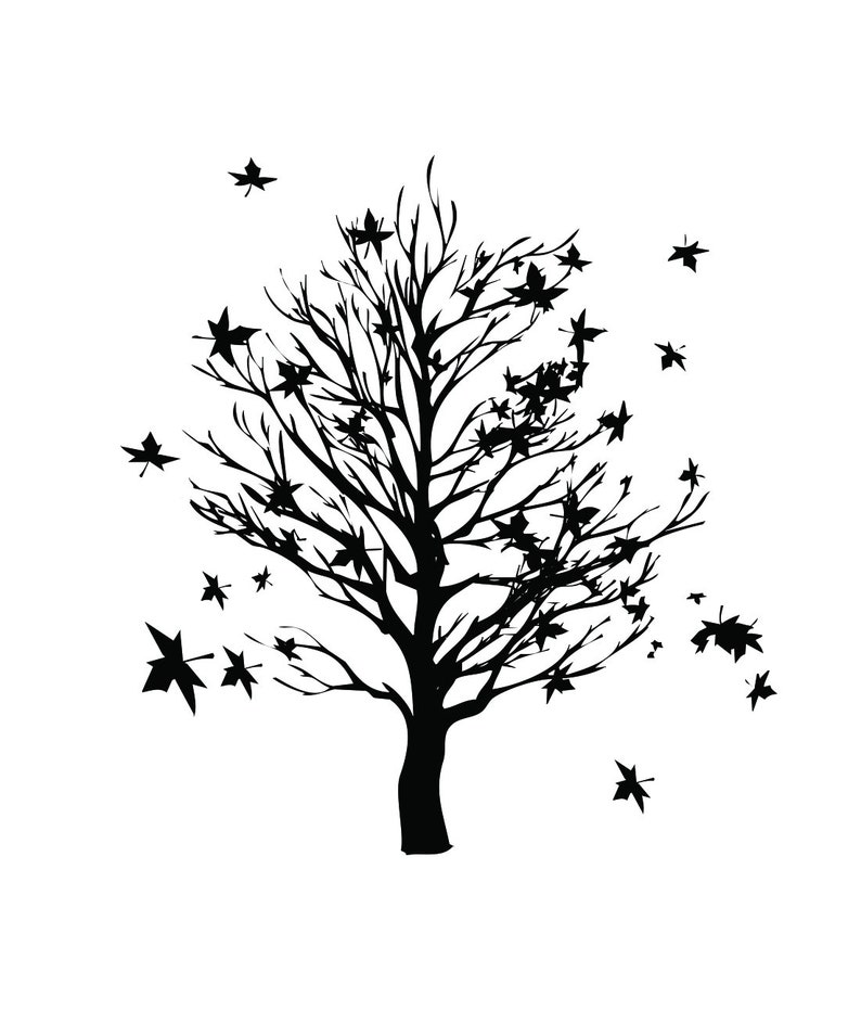 Tree designs cut files svg dxf pdf eps png cricut ...