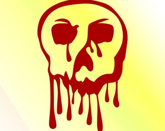 Bloody Skull SVG – Cricut & Silhouette Cut Files (Digital Download)