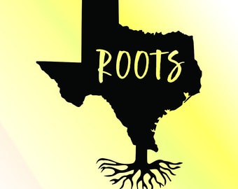 Texas Roots SVG, Home State Pride, Native Design (Digital Download)