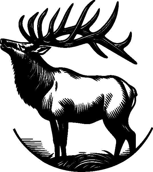 Elk design cut file svg, pdf png dxf eps files, Shirt cut files elk shirt digital design elk decal cut file cricut silhouette