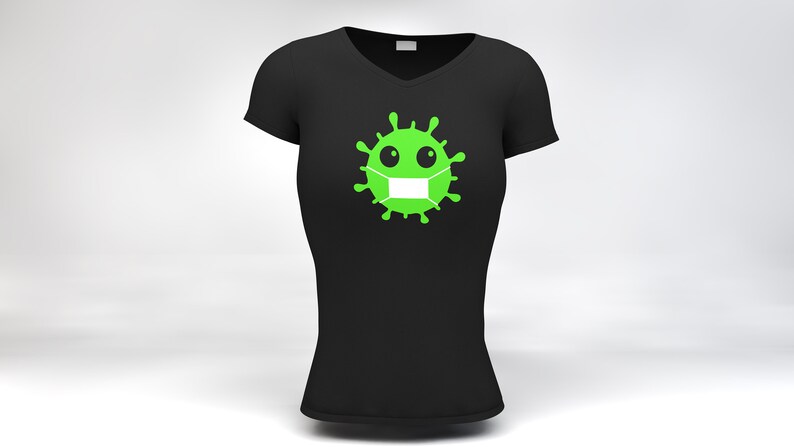 Download Cute virus svg quarantine 2020 svg virus t shirt design | Etsy