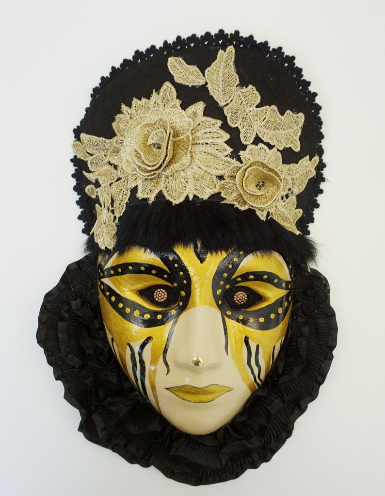 Venetian Mask Unique Decoration For Your Walls Free Etsy