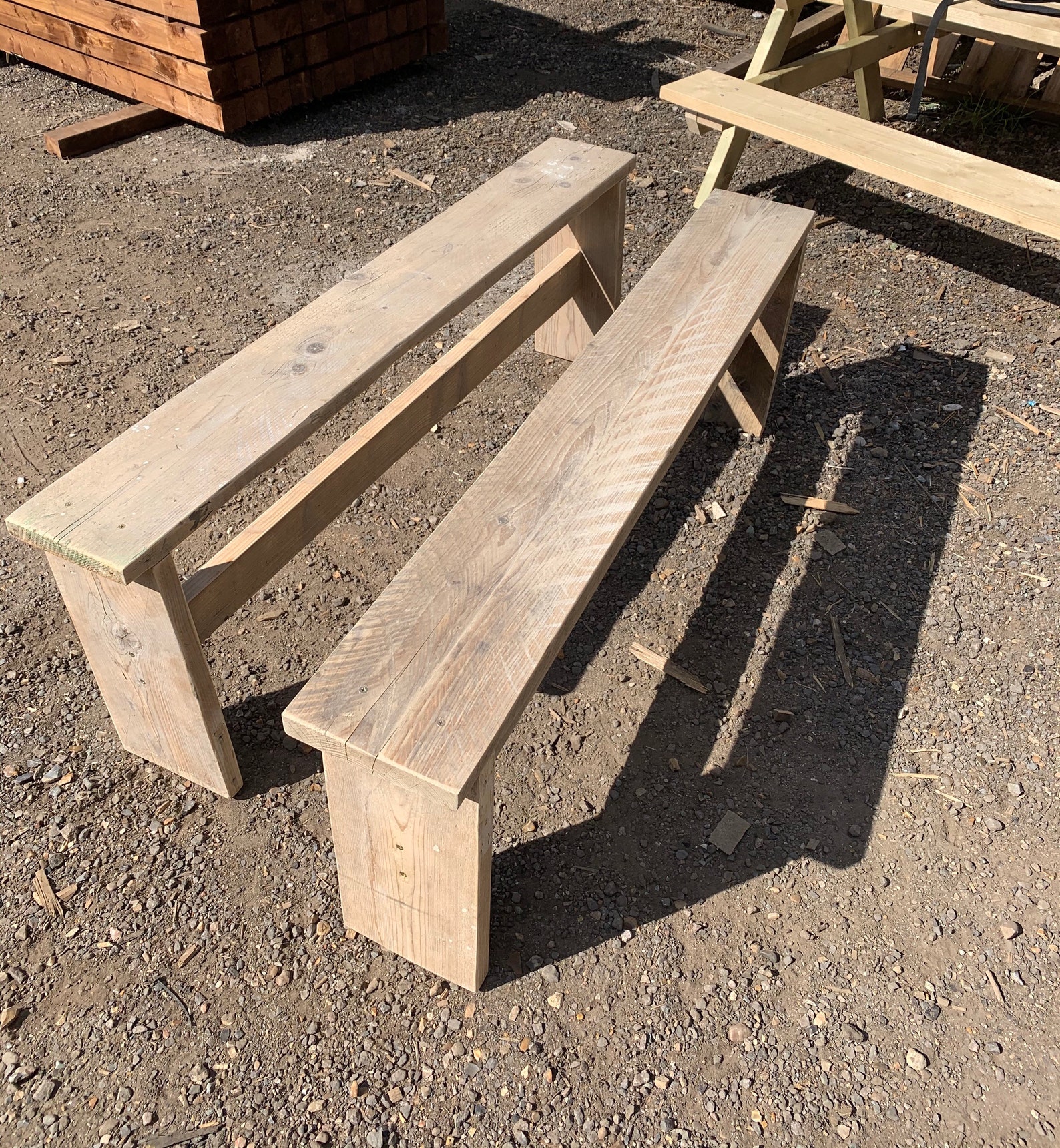 Reclaimed Scaffold Board Bench Etsy UK