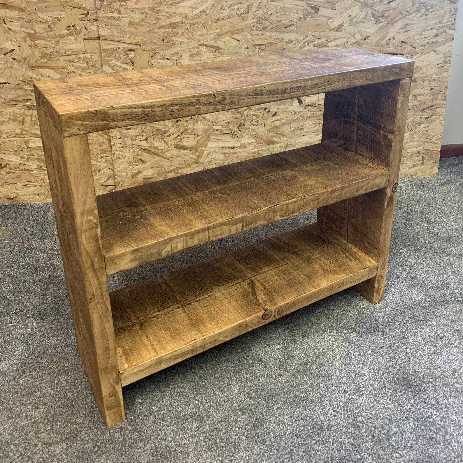 Pine Scaffold Board Shoe Rack. Etsy UK