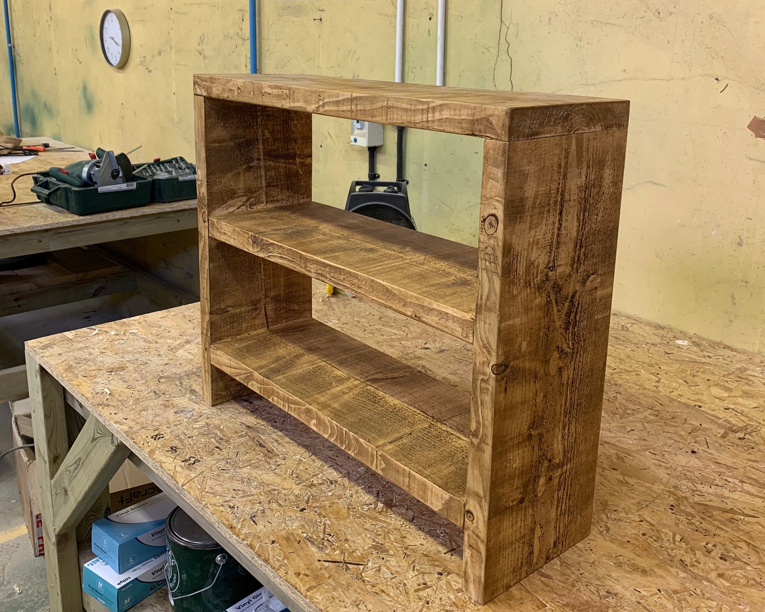 Scaffold Board Shoe Rack. Etsy UK