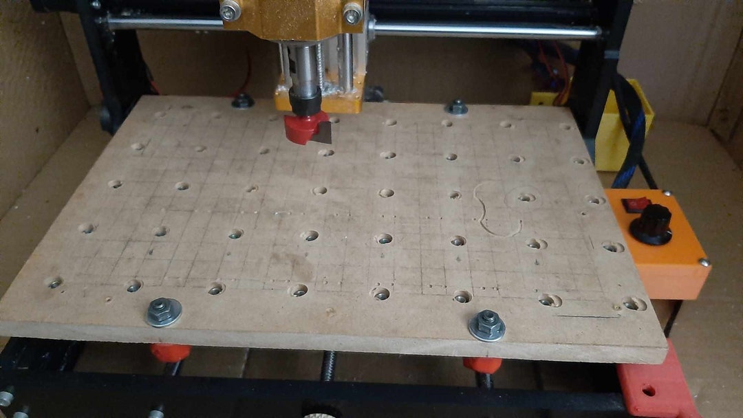 3018 CNC Wasteboard (M5 Threaded Inserts) - Etsy