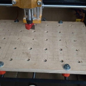 3018 CNC Wasteboard (M5 Threaded Inserts)