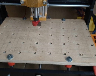 3018 CNC Wasteboard (M5 Threaded Inserts)