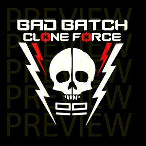 Bad Batch Skull- Digital SVG / AI / PDF / eps